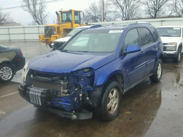 2CNDL63F766117596 - 2006 CHEVROLET EQUINOX LT BLUE photo 2