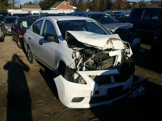 3N1CN7AP5DL875265 - 2013 NISSAN VERSA S WHITE photo 1