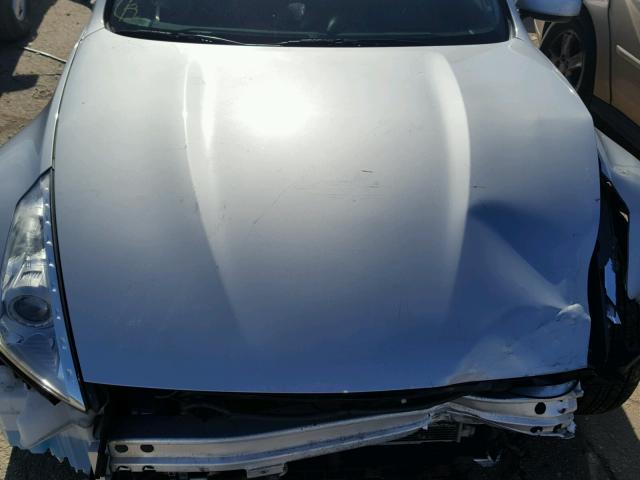 JN1AZ4EH6DM881661 - 2013 NISSAN 370Z BASE SILVER photo 7