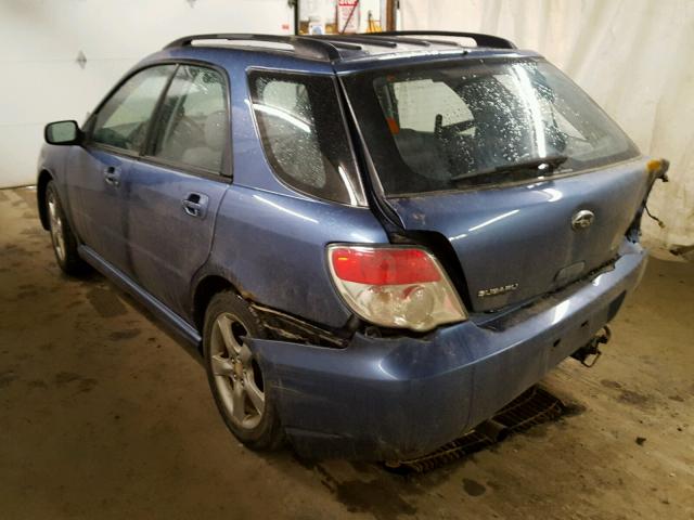 JF1GG61687H815449 - 2007 SUBARU IMPREZA 2. BLUE photo 3