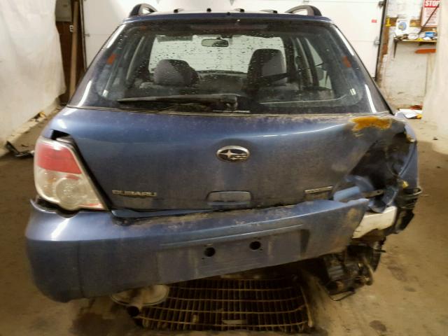 JF1GG61687H815449 - 2007 SUBARU IMPREZA 2. BLUE photo 9