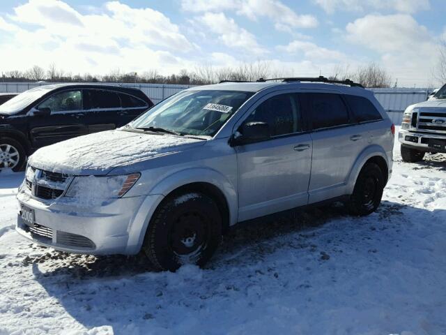 3D4GG47B99T528972 - 2009 DODGE JOURNEY SE SILVER photo 2