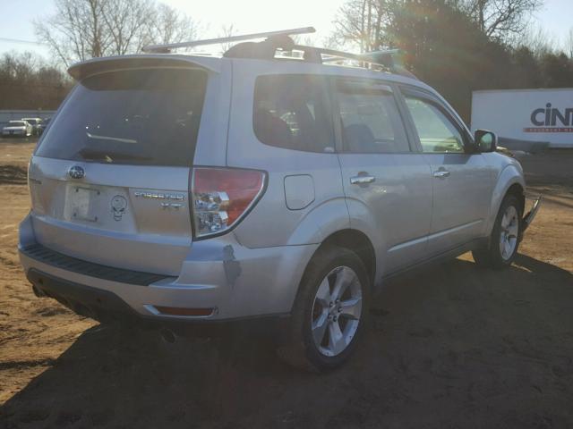 JF2SH66679H713574 - 2009 SUBARU FORESTER 2 SILVER photo 4