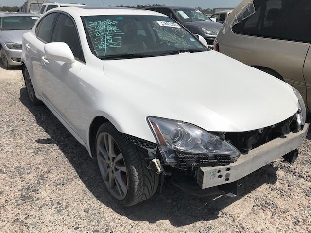 JTHBE262782014717 - 2008 LEXUS IS 350 WHITE photo 1