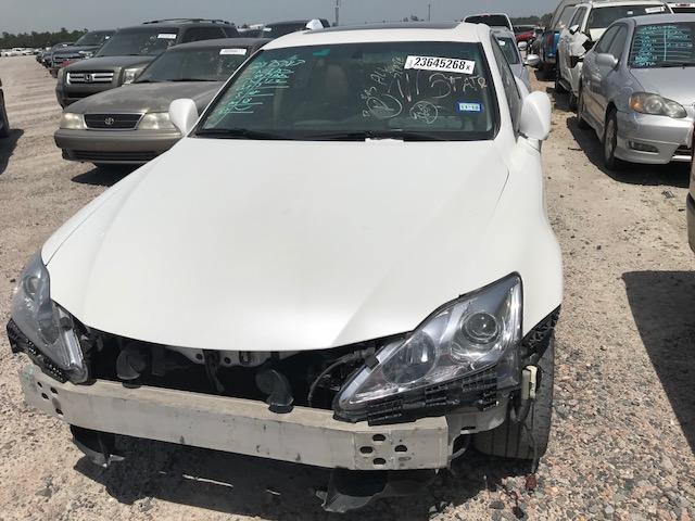 JTHBE262782014717 - 2008 LEXUS IS 350 WHITE photo 2