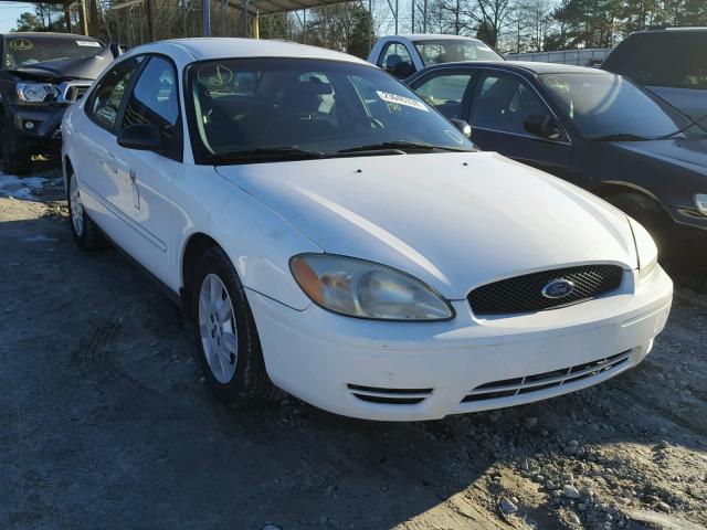 1FAFP53225A297280 - 2005 FORD TAURUS SE WHITE photo 1