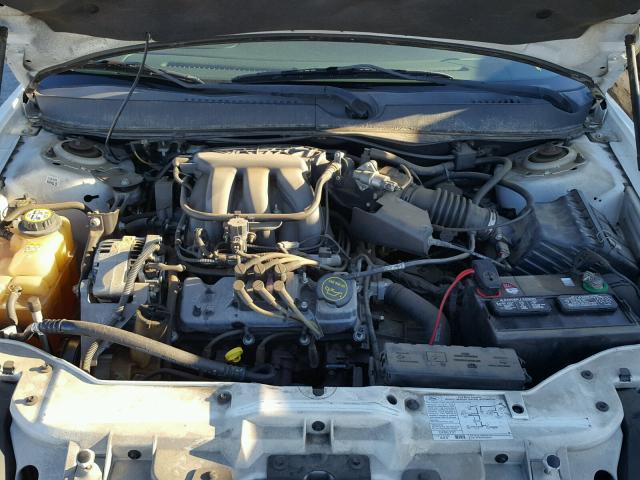 1FAFP53225A297280 - 2005 FORD TAURUS SE WHITE photo 7