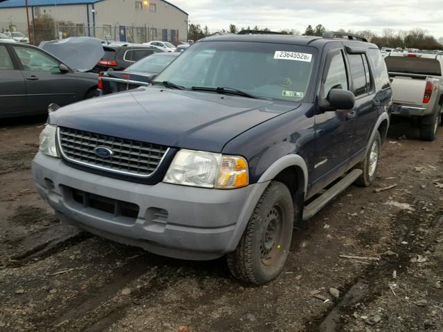 1FMZU72E72UC90631 - 2002 FORD EXPLORER X BLUE photo 2