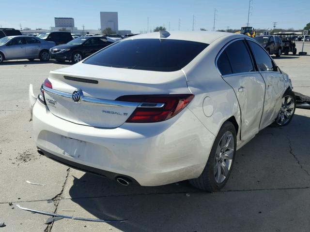 2G4GK5EX9F9289093 - 2015 BUICK REGAL WHITE photo 4