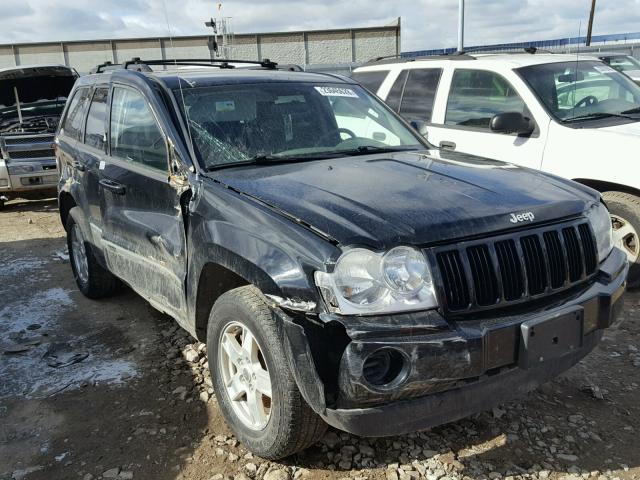 1J8GR48K47C667608 - 2007 JEEP GRAND CHER BLACK photo 1