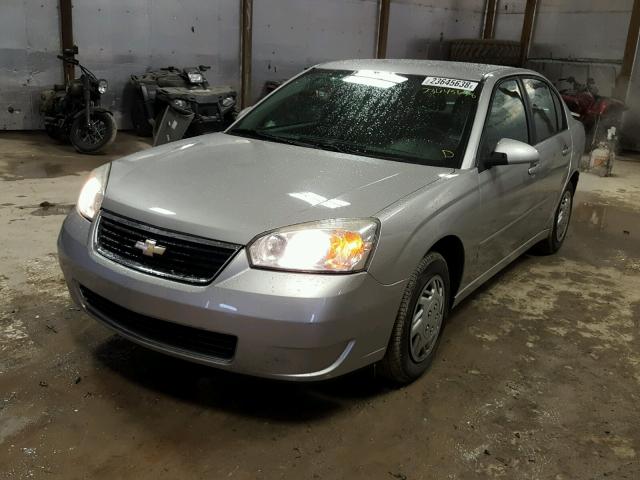 1G1ZT58F47F239524 - 2007 CHEVROLET MALIBU LT SILVER photo 2