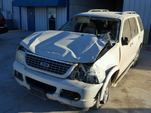 1FMDU85W63ZA30438 - 2003 FORD EXPLORER L WHITE photo 2