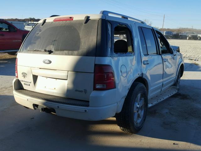 1FMDU85W63ZA30438 - 2003 FORD EXPLORER L WHITE photo 4