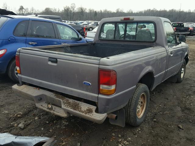 1FTCR10A5SPA63042 - 1995 FORD RANGER GRAY photo 4