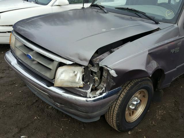 1FTCR10A5SPA63042 - 1995 FORD RANGER GRAY photo 9