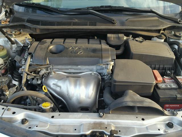 4T1BF3EK3BU190659 - 2011 TOYOTA CAMRY BASE SILVER photo 7