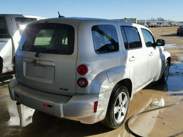 3GNBAADB3AS616333 - 2010 CHEVROLET HHR LS 银色 照片 4