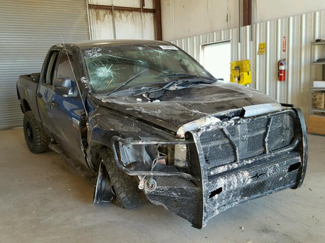 1D7KS28C47J524677 - 2007 DODGE RAM 2500 S BLACK photo 1