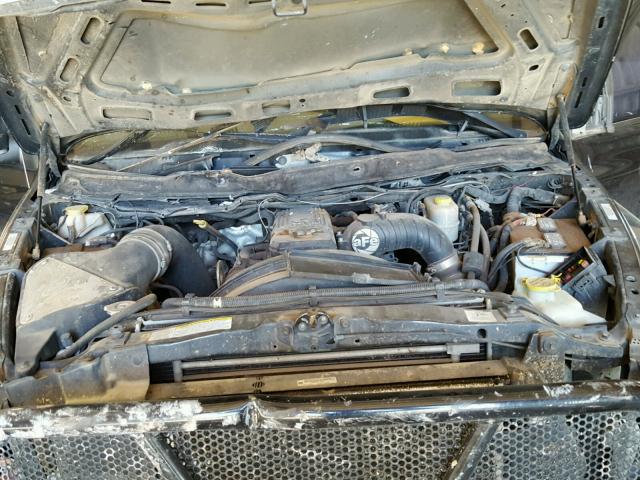 1D7KS28C47J524677 - 2007 DODGE RAM 2500 S BLACK photo 7