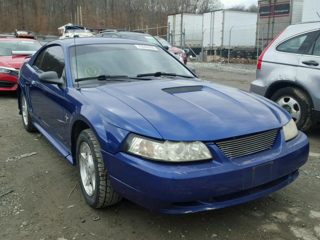 1FAFP40472F165890 - 2002 FORD MUSTANG BLUE photo 1