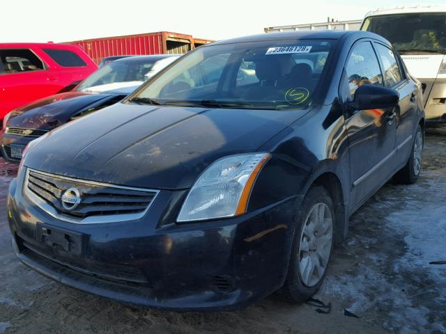 3N1AB6AP9AL652412 - 2010 NISSAN SENTRA 2.0 BLACK photo 2