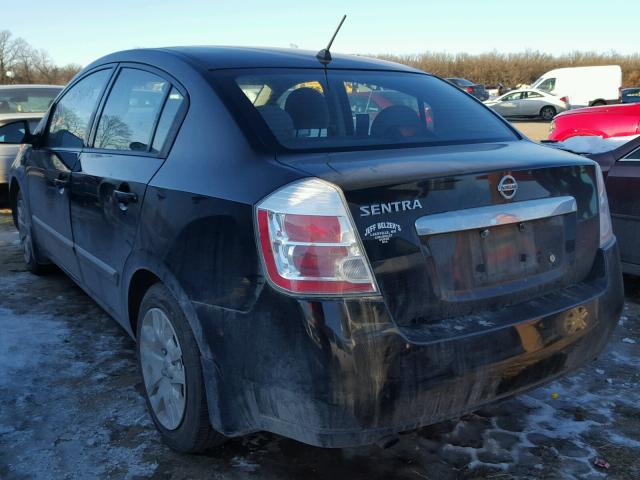 3N1AB6AP9AL652412 - 2010 NISSAN SENTRA 2.0 BLACK photo 3