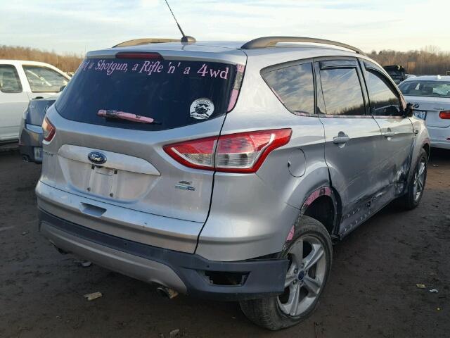 1FMCU9G90EUC77236 - 2014 FORD ESCAPE SE SILVER photo 4