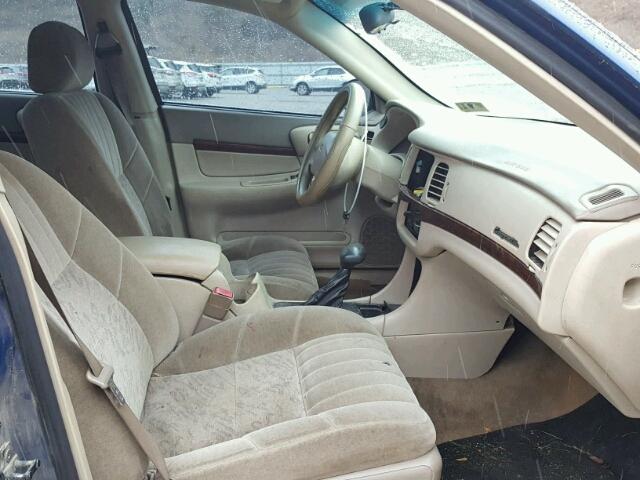 2G1WF52E939120980 - 2003 CHEVROLET IMPALA 蓝色 照片 5