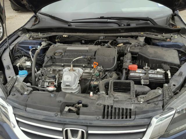 1HGCR2F5XEA241410 - 2014 HONDA ACCORD SPO BLUE photo 7