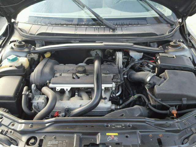 YV1RS592292729843 - 2009 VOLVO S60 2.5T GRAY photo 7