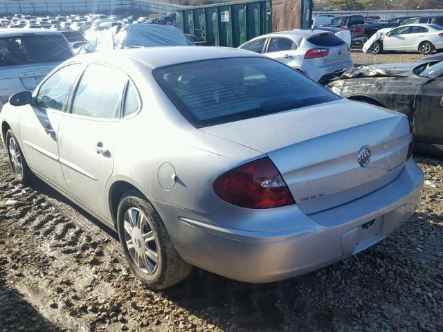 2G4WC532551228868 - 2005 BUICK LACROSSE C SILVER photo 3