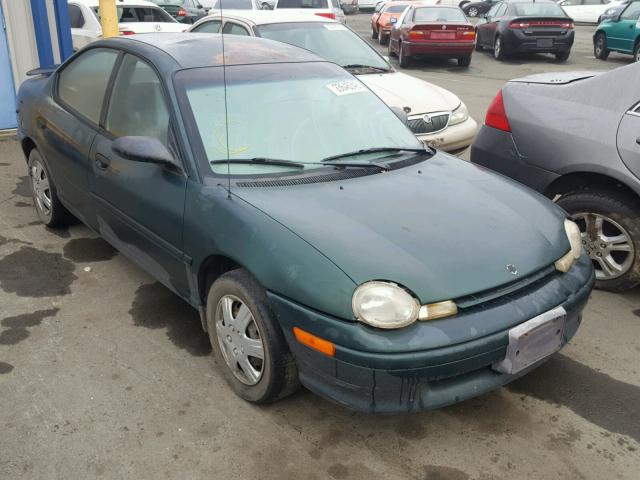 1B3ES47C4WD540655 - 1998 DODGE NEON HIGHL GREEN photo 1