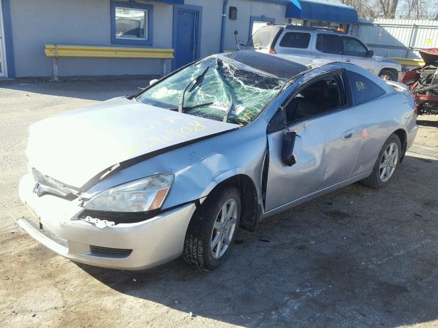 1HGCM82623A010871 - 2003 HONDA ACCORD EX SILVER photo 2