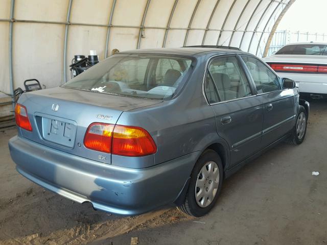 1HGEJ8649YL005303 - 2000 HONDA CIVIC EX ტალღისფერი ფოტო 4