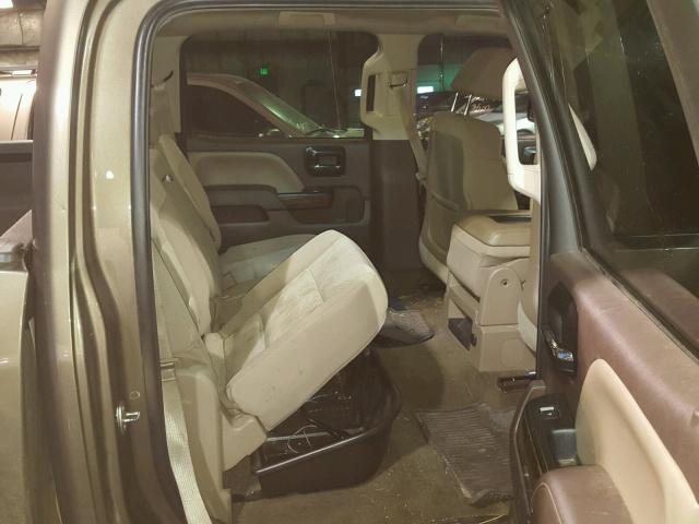 3GCUKREC8EG249684 - 2014 CHEVROLET SILVERADO BEIGE photo 6