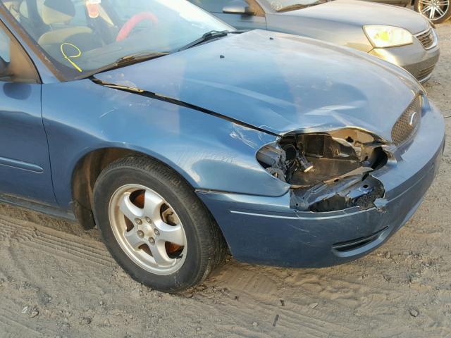 1FAFP52214A200506 - 2004 FORD TAURUS LX BLUE photo 9