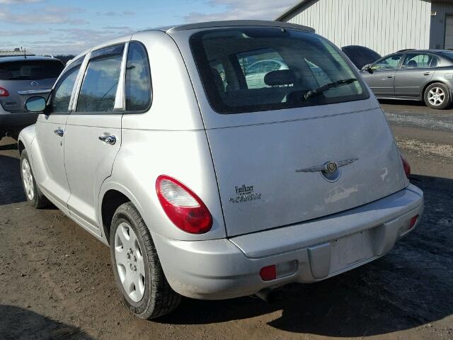 3A8FY48B58T215977 - 2008 CHRYSLER PT CRUISER SILVER photo 3