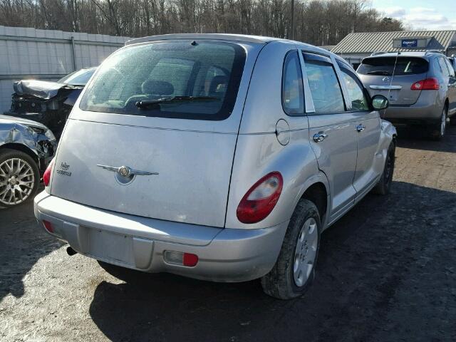 3A8FY48B58T215977 - 2008 CHRYSLER PT CRUISER SILVER photo 4