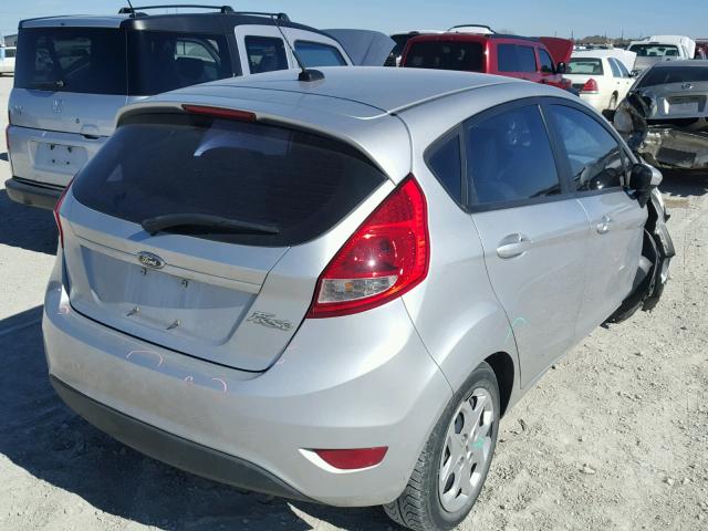 3FADP4TJ0CM176403 - 2012 FORD FIESTA S SILVER photo 4