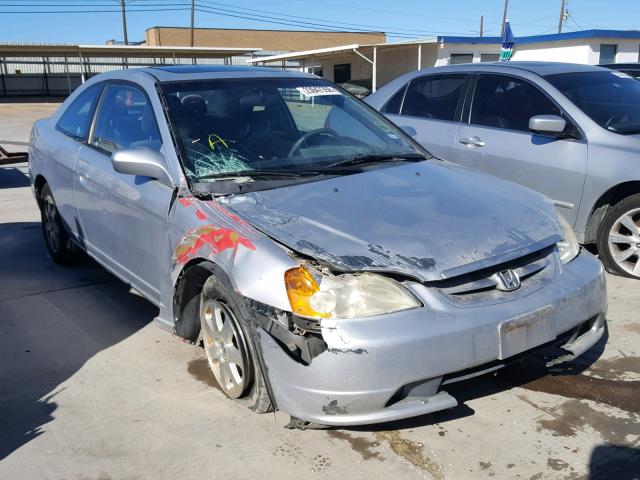 1HGEM22933L061171 - 2003 HONDA CIVIC EX ვერცხლისფერი ფოტო 1