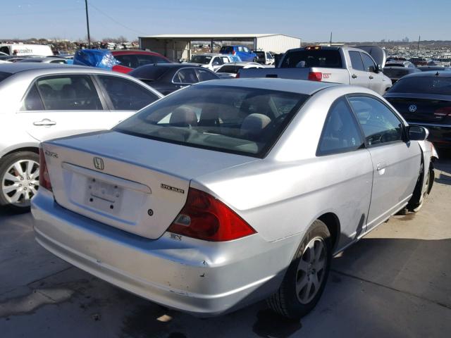 1HGEM22933L061171 - 2003 HONDA CIVIC EX SILVER photo 4