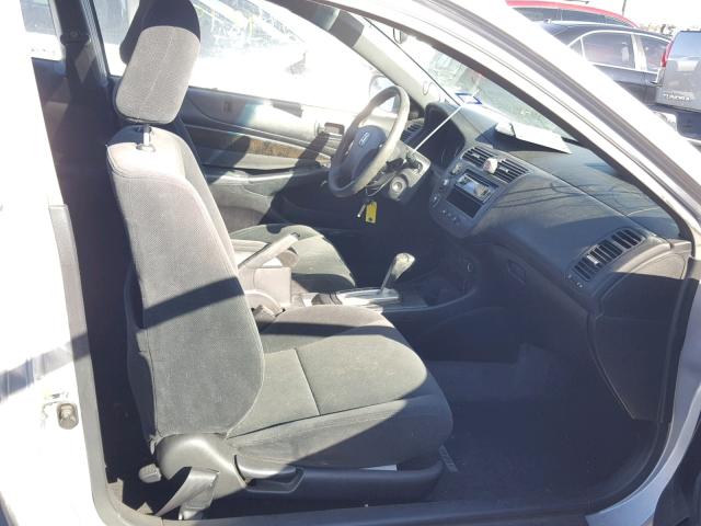 1HGEM22933L061171 - 2003 HONDA CIVIC EX ვერცხლისფერი ფოტო 5