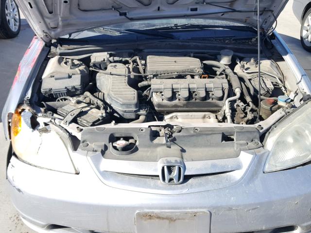 1HGEM22933L061171 - 2003 HONDA CIVIC EX SILVER photo 7