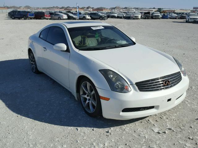 JNKCV54E15M409818 - 2005 INFINITI G35 WHITE photo 1