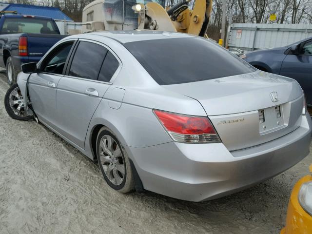 1HGCP26809A051802 - 2009 HONDA ACCORD EXL SILVER photo 3