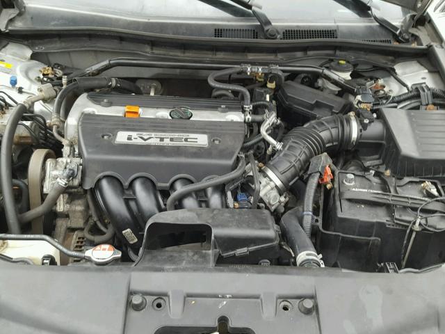 1HGCP26809A051802 - 2009 HONDA ACCORD EXL SILVER photo 7