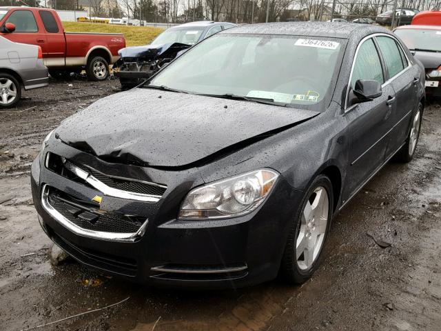 1G1ZJ577794172898 - 2009 CHEVROLET MALIBU 2LT BLACK photo 2