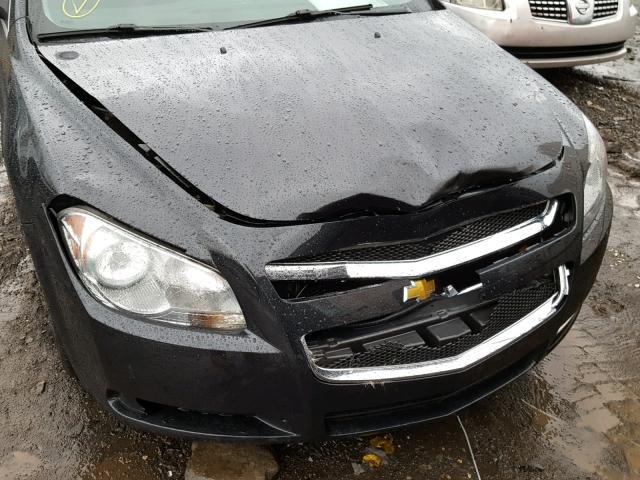 1G1ZJ577794172898 - 2009 CHEVROLET MALIBU 2LT BLACK photo 9