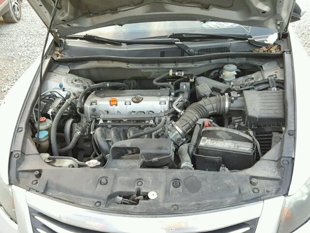 1HGCP2F38BA036748 - 2011 HONDA ACCORD LX SILVER photo 7