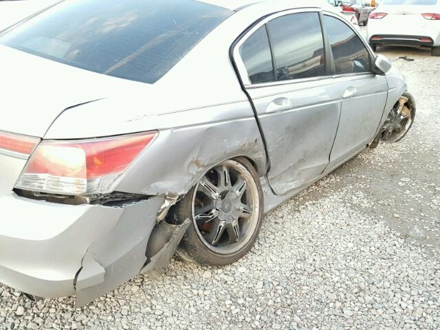 1HGCP2F38BA036748 - 2011 HONDA ACCORD LX SILVER photo 9